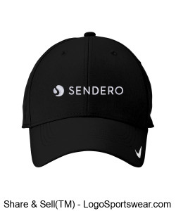 Nike Dri-FIT Legacy Cap - Standard Logo, Black Design Zoom