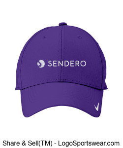 Nike Dri-FIT Legacy Cap - Standard Logo, Purple Design Zoom
